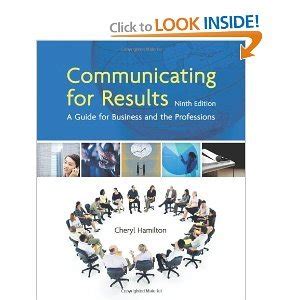 Full Download Communicating For Results 9Th Edition 