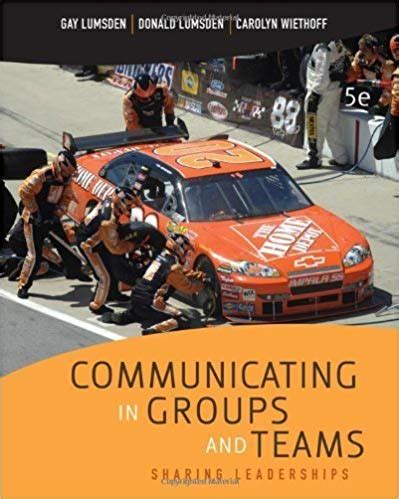 Read Online Communicating In Groups And Teams Sharing Leadership 5Th Edition 