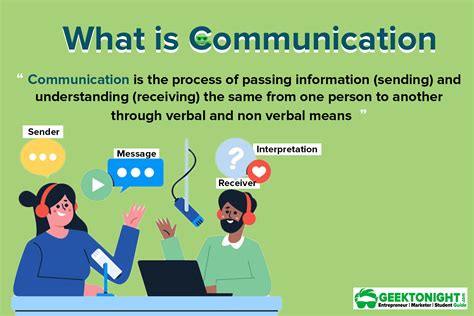 communication definition