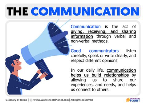 communication meaning