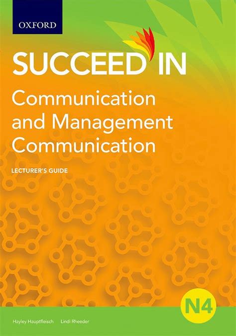 Communication N4 Study Guides