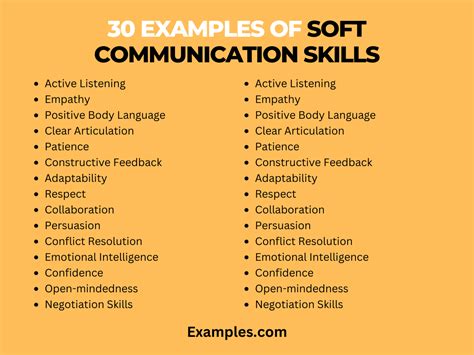 Communication Soft Skills