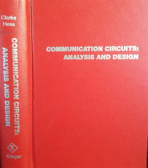 Read Online Communication Circuits Analysis And Design Clarke Hess 