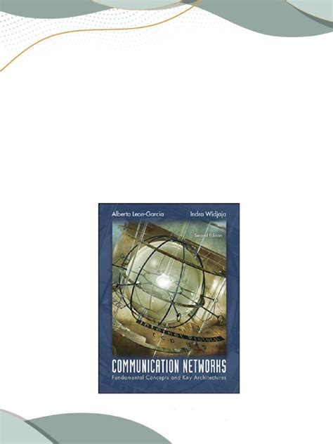Full Download Communication Networks By Leon Garcia Second Edition 
