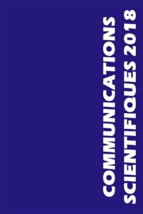 communications scientifiques mapar 2018 paris 8 e