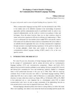Read Online Communicative Language Teaching Koreatesol 