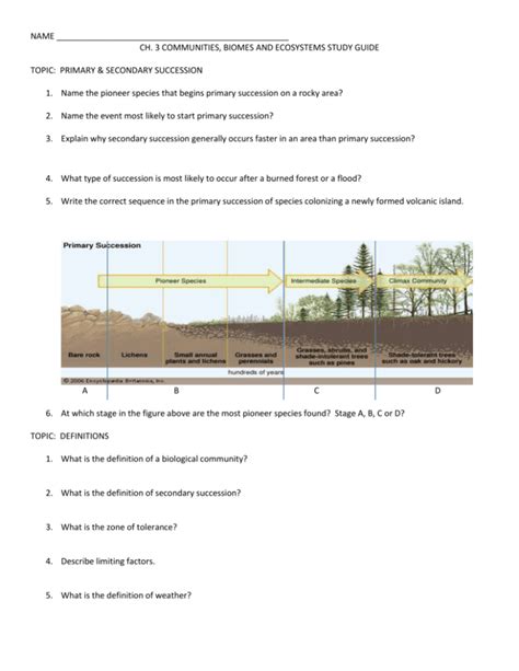 Communities And Biomes Study Guide Answer Key Download