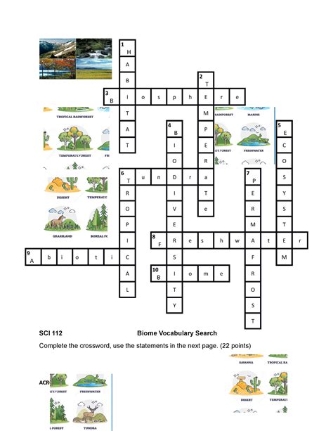Read Communities And Biomes Crossword Puzzle Answers 