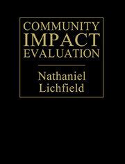 Community Impact Evaluation Principles And Practi