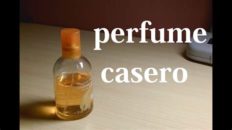 como hacer un perfume casero
