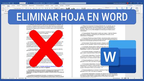 Como Borrar Una Hoja En Word