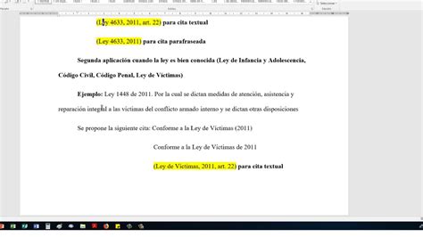 Como Citar Una Ley