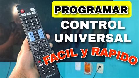 Como Configurar Un Control Universal