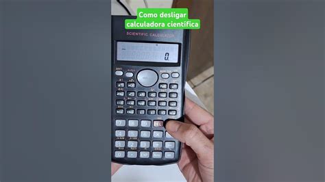 Como Desligar Calculadora Cientifica