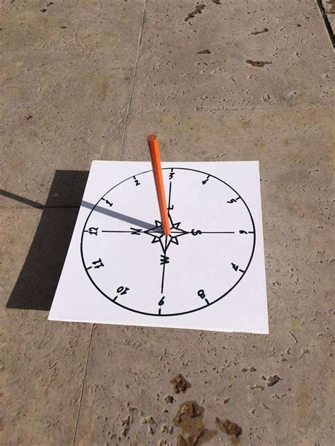 Como Fazer Relogio De Sol