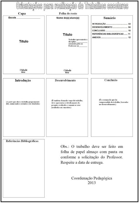 Como Fazer Um Trabalho