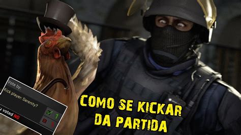 como iniciar votação para se kikar no cs go