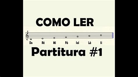 Como Ler As Partituras