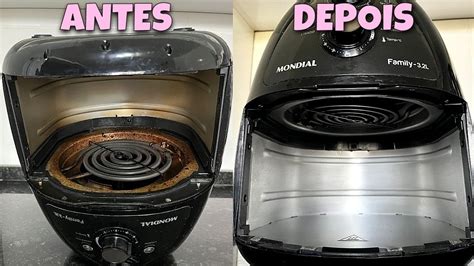 como limpar a airfryer