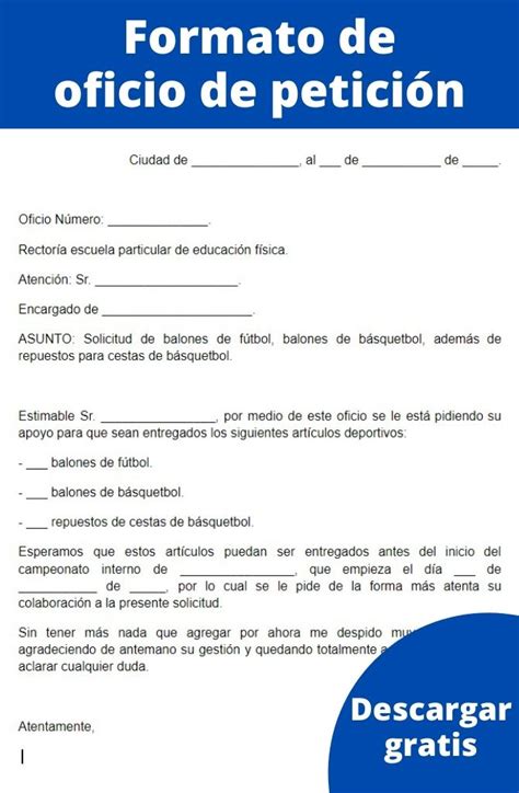Como Redactar Un Oficio
