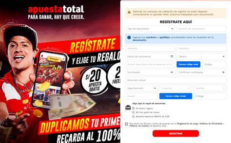 como registrarse en apuesta total!