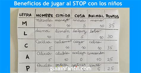 Como Se Juega Stop