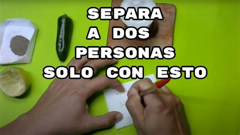 Como Separar A Dos Personas