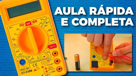 Como Usar Um Multimetro