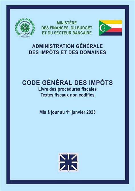 comores code general des impots 2017