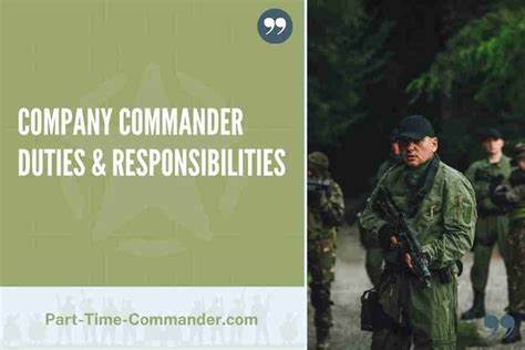 Company Commander