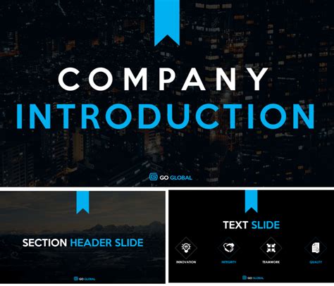 company introduction ppt