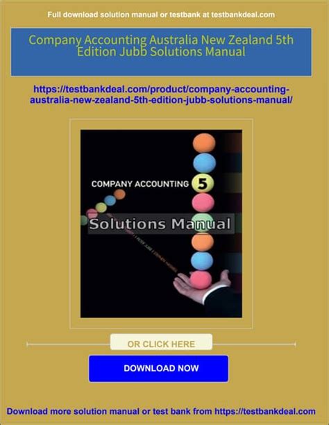 Read Company Accounting In Australia 5Th Edition Jubb 