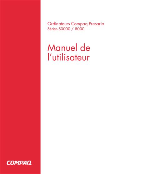 Read Online Compaq Presario S6000 Guide 
