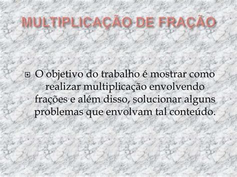 Comparação De Fração