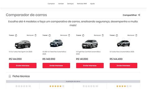 Comparar Carros Na Web