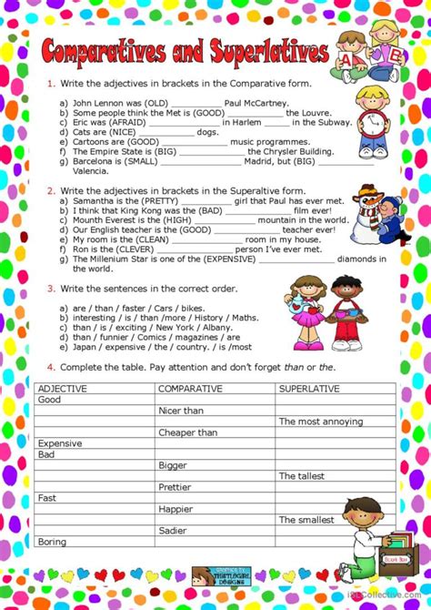 Comparative And Superlative Adverbs Worksheets English Adverb Worksheet 12th Grade - English Adverb Worksheet 12th Grade