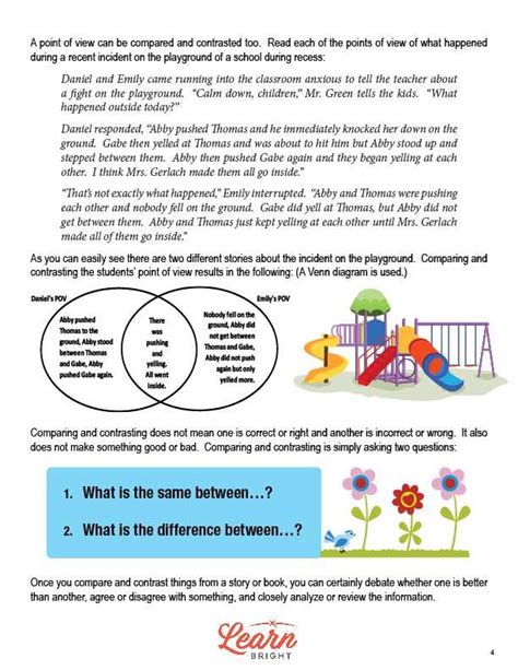 Compare Amp Contrast Lesson Plan For 3rd Grade Compare And Contrast Third Grade - Compare And Contrast Third Grade