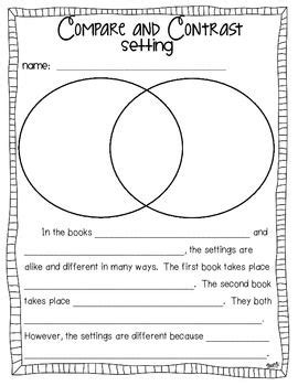 Compare And Contrast Themes Settings And Plots Third Compare And Contrast Third Grade - Compare And Contrast Third Grade
