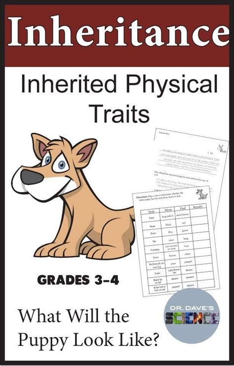 Compare Genetic Traits Fifth 5th Grade Science Standards Inherited Traits 5th Grade - Inherited Traits 5th Grade