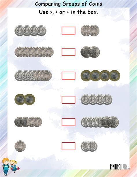 Comparing Amounts Of Money Worksheet Cazoom Maths Worksheets Comparing Money Amounts Worksheet - Comparing Money Amounts Worksheet