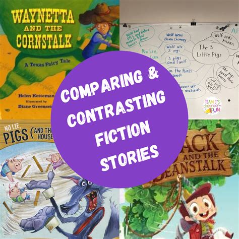Comparing And Contrasting Fiction Stories Team Ju0027s Classroom Compare And Contrast Stories - Compare And Contrast Stories