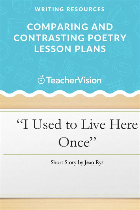 Comparing And Contrasting Poetry Lesson Plans Teachervision Poetry Lesson 3rd Grade - Poetry Lesson 3rd Grade