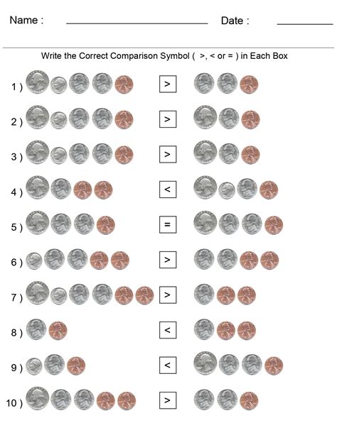 Comparing Coins Worksheet Worksheets Teacher Made Twinkl Values Of Coins Worksheet - Values Of Coins Worksheet