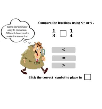 Comparing Fractions With Gt And Lt Symbols Video Fraction Less Than One - Fraction Less Than One