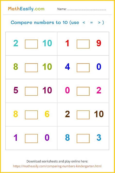 Comparing Numbers To 10 Practice Khan Academy Comparing Numbers Kindergarten Lesson Plan - Comparing Numbers Kindergarten Lesson Plan