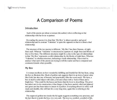Comparison Of Three Poems Expert Custom Essay Writing Poetry Comprehension Year 3 - Poetry Comprehension Year 3