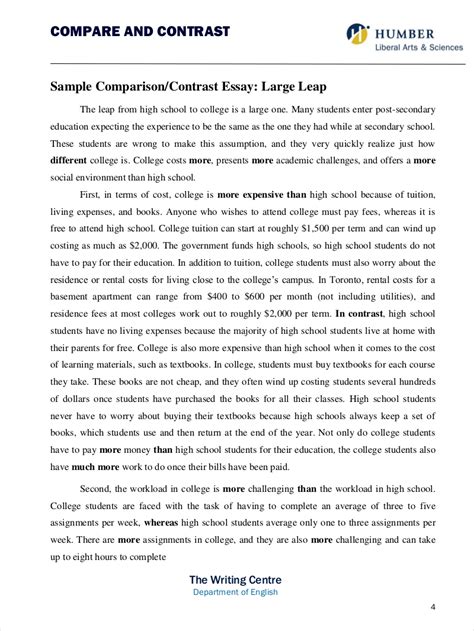 Read Online Comparison Paper Thesis 