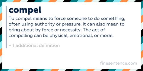 Compel Meaning In Marathi