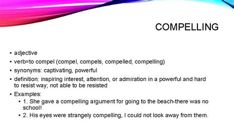 compelled meaning