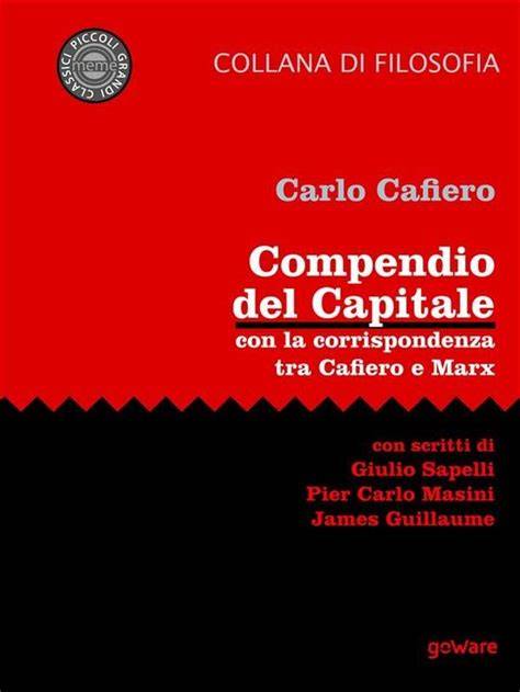 compendio del capitale con la corrispondenza tra